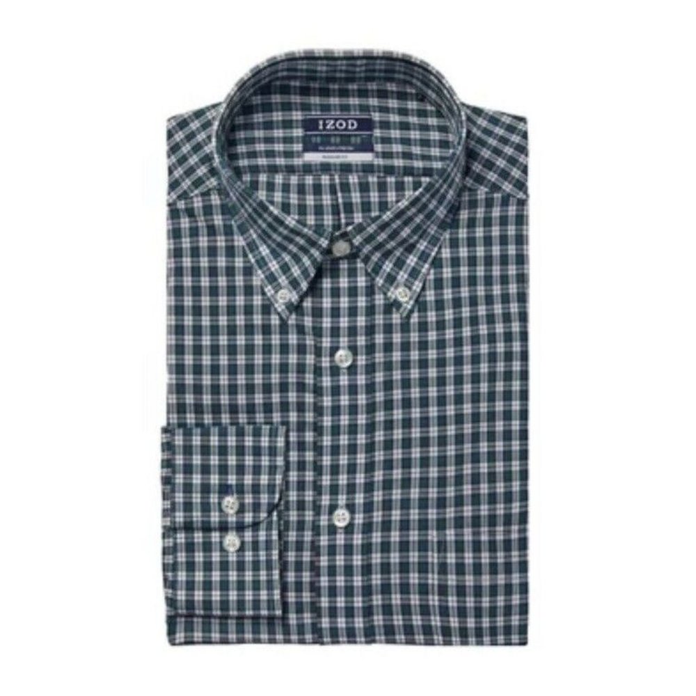 IZOD Regular Fit Wrinkle Free Dress Shirt_Size Large_New With Tags  CA-0005